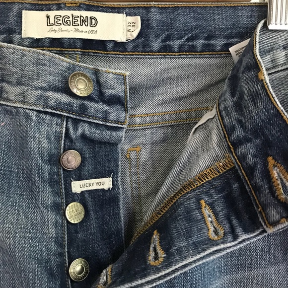 Mens Lucky Brand Legend Jeans 